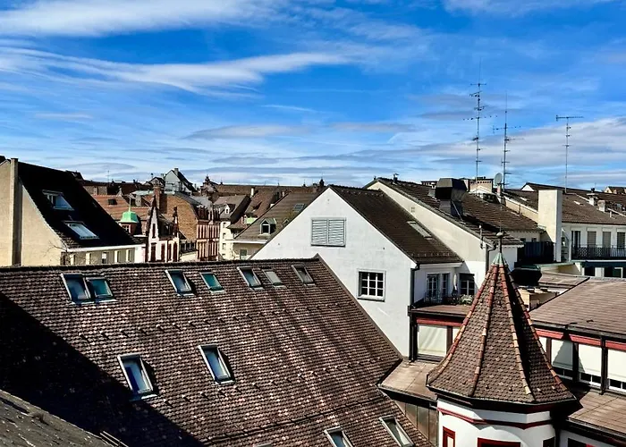 City Center Rooftop Balcony-Studio At Town Hall